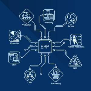 Sample ERP modules illustration - Bluecrystal Malaysia
